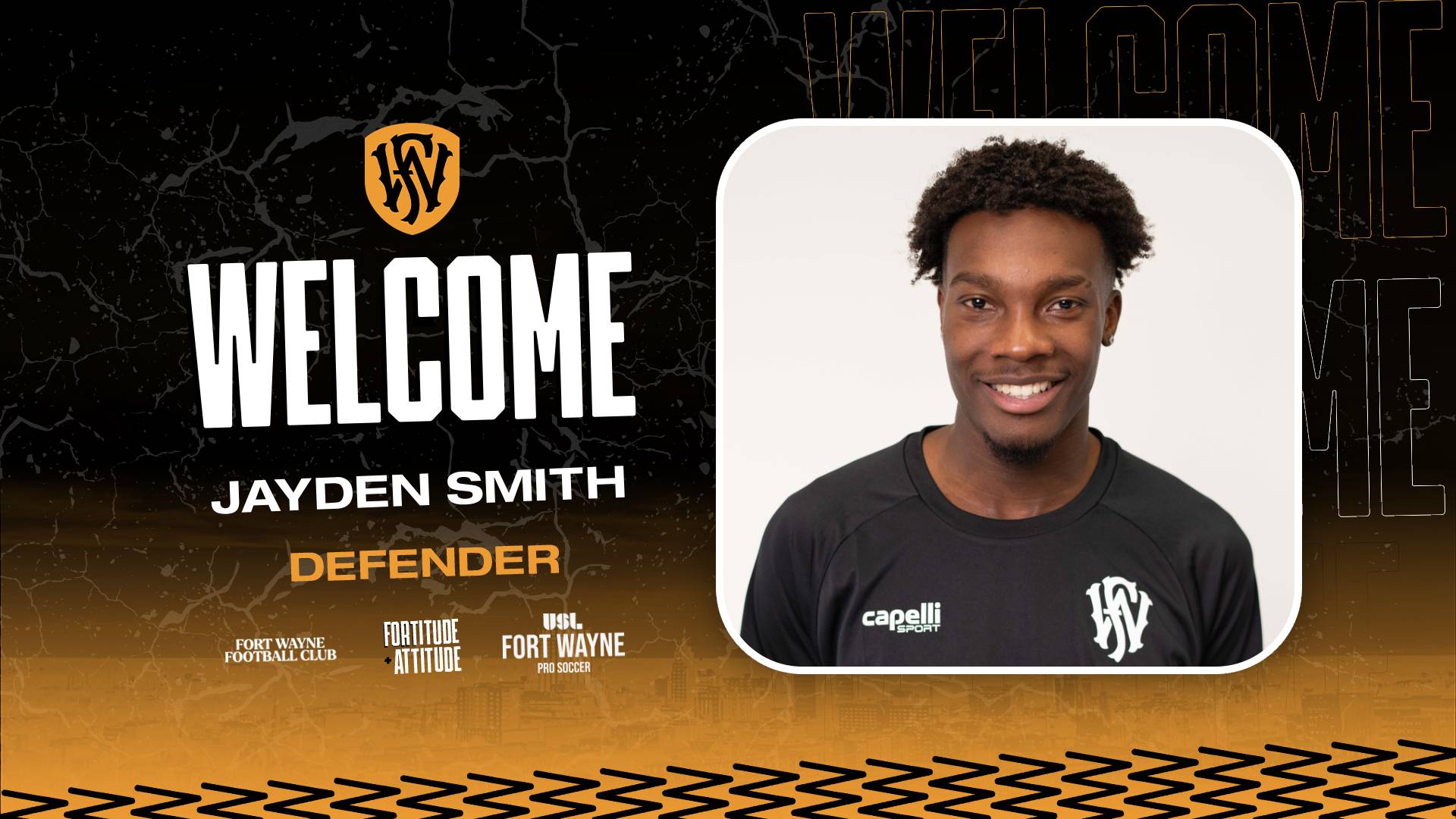 Jayden Smith joins Fort Wayne Football Club; 19-year-old defender 'oozes potential' featured image