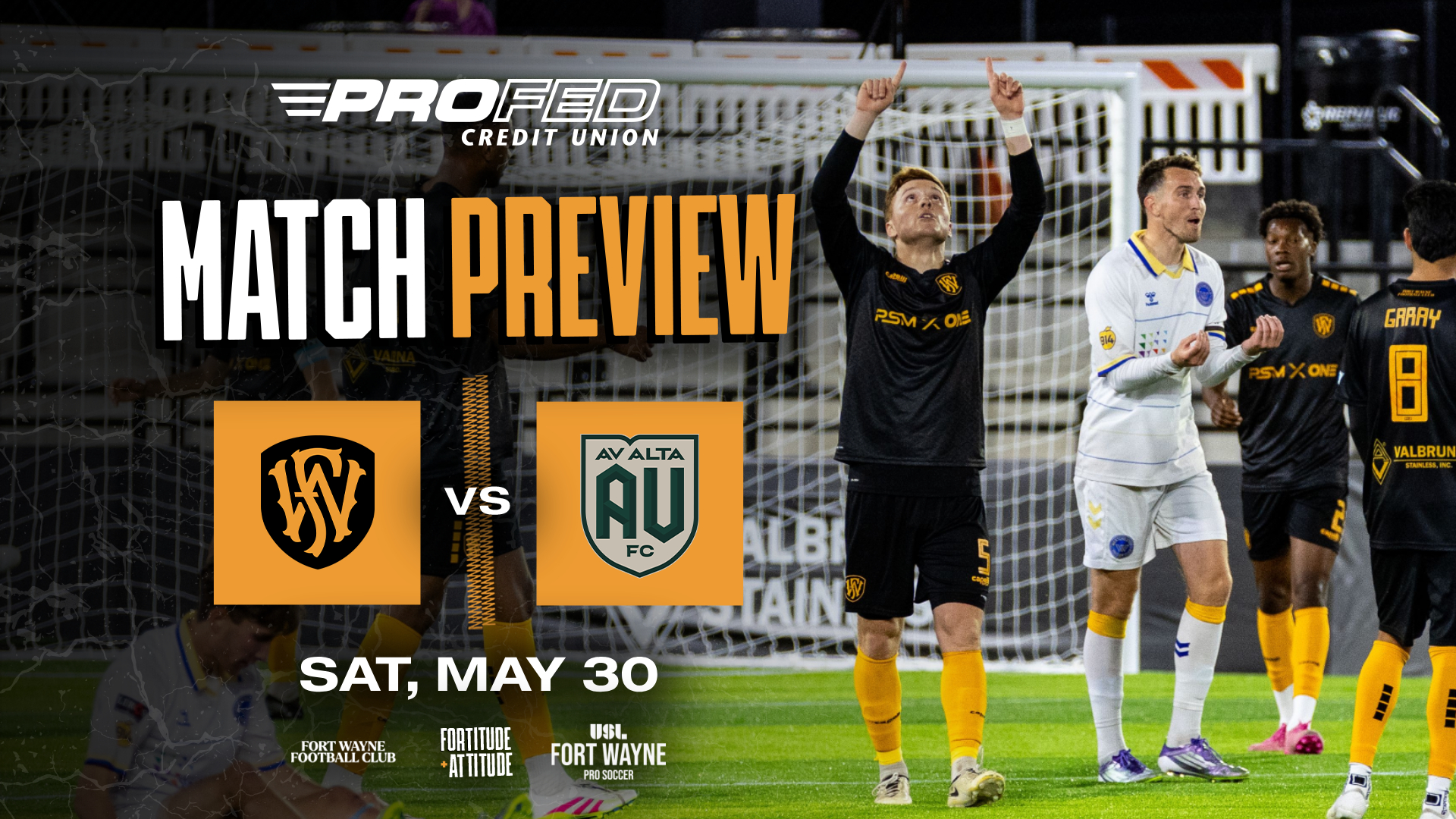 Fort Wayne Football Club, unbeaten in 6, readies for pivotal home match against AV Alta FC featured image