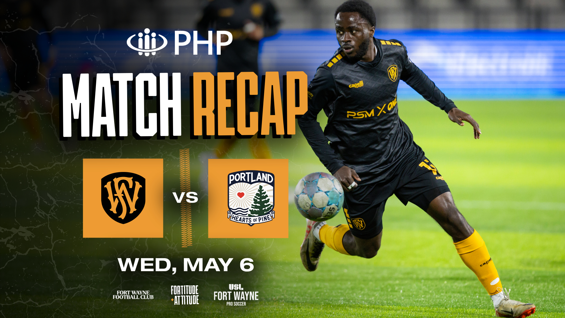 Fort Wayne Football Club offense erupts in 2nd half as 1st win at Ruoff Mortgage Stadium secured featured image