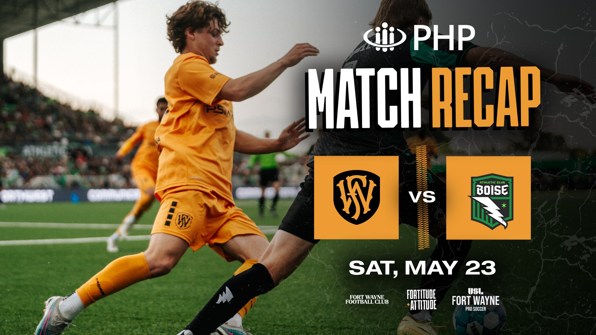 Fort Wayne Football Club puts forth 'incredible performance,' extends league unbeaten streak to 6, with 3-1 victory at AC Boise featured image