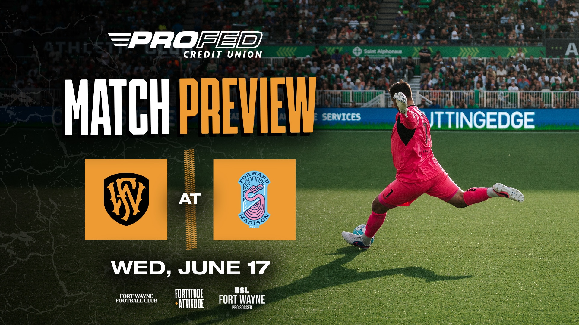 Fort Wayne Football Club, Bernd Schipmann poised for nationally televised match at Forward Madison featured image