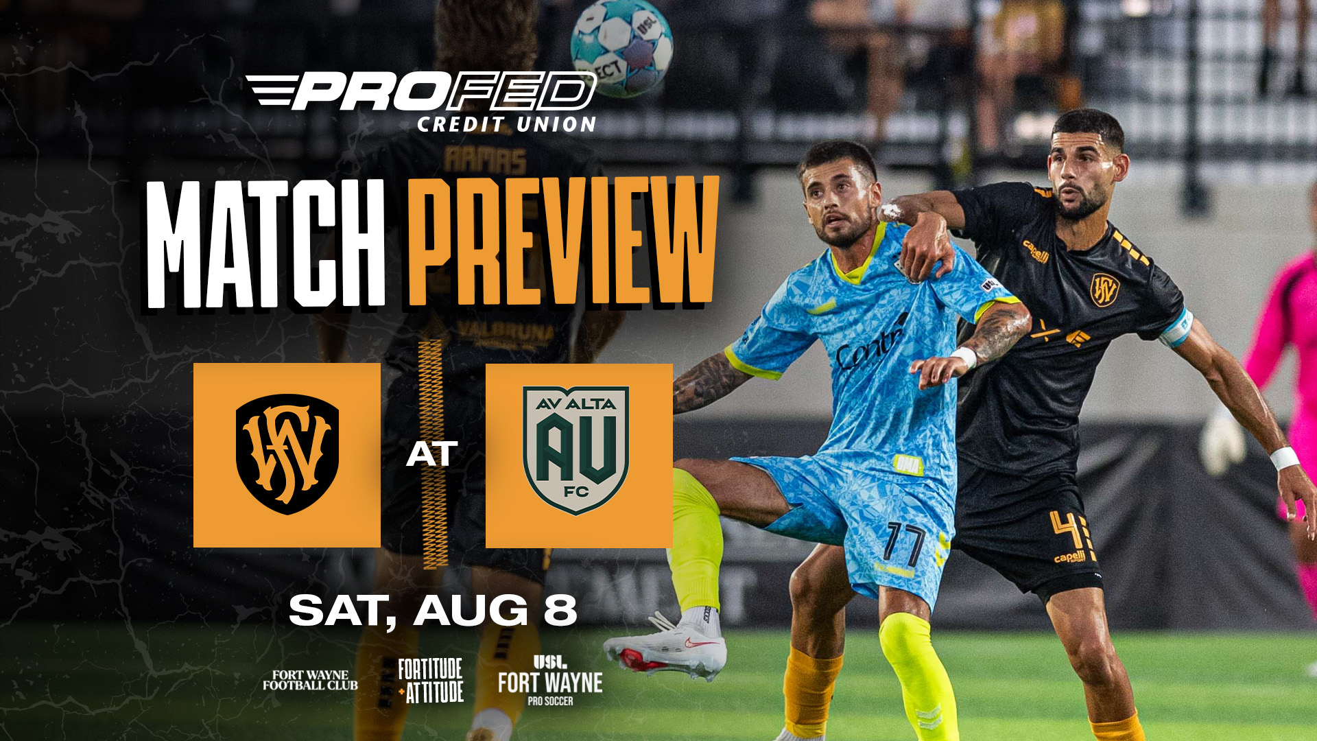 Fort Wayne Football Club heads to Antelope Valley for rematch with AV Alta FC featured image