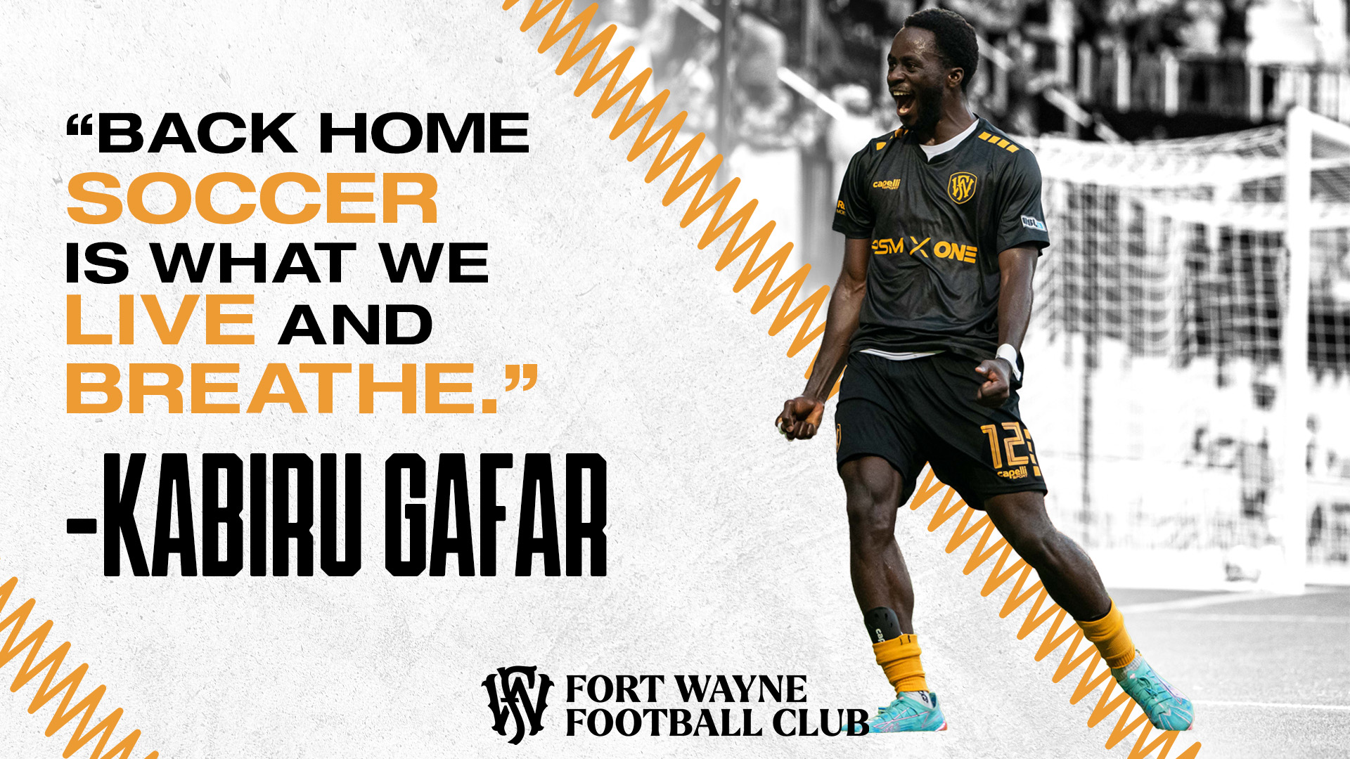 ‘Indiana became a part of me’: Fort Wayne FC rookie standout Kabiru Gafar’s life changed after immigrating to U.S featured image