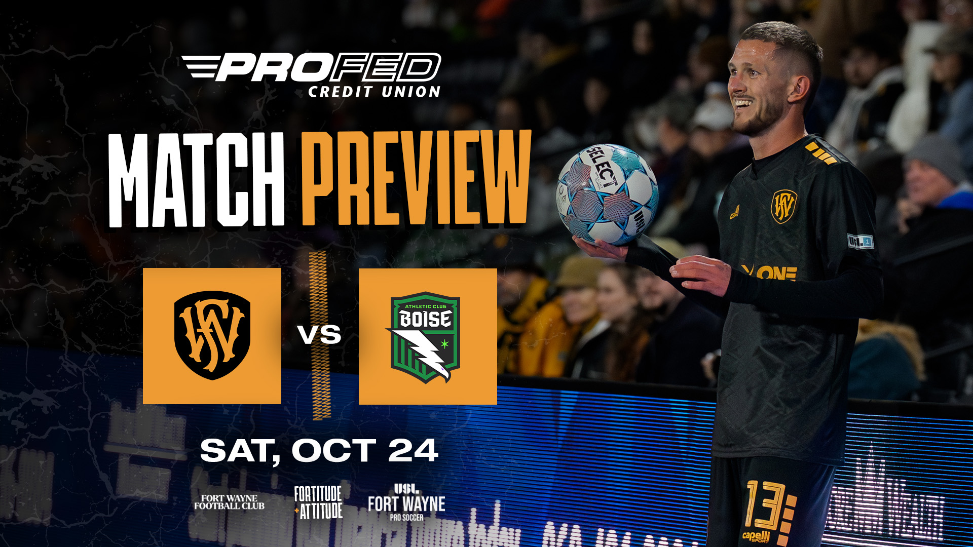 Fort Wayne FC can clinch playoff berth Saturday on Fan Appreciation Night at The Ru featured image