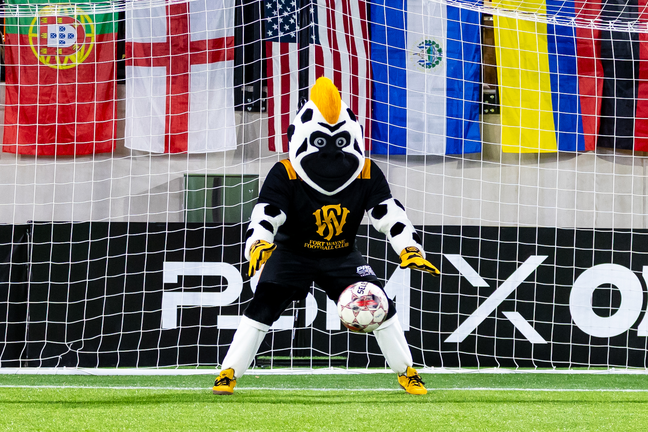 Dream comes true for mascot Friendly the Goalrilla in PK vs.  DaMarcus Beasley featured image