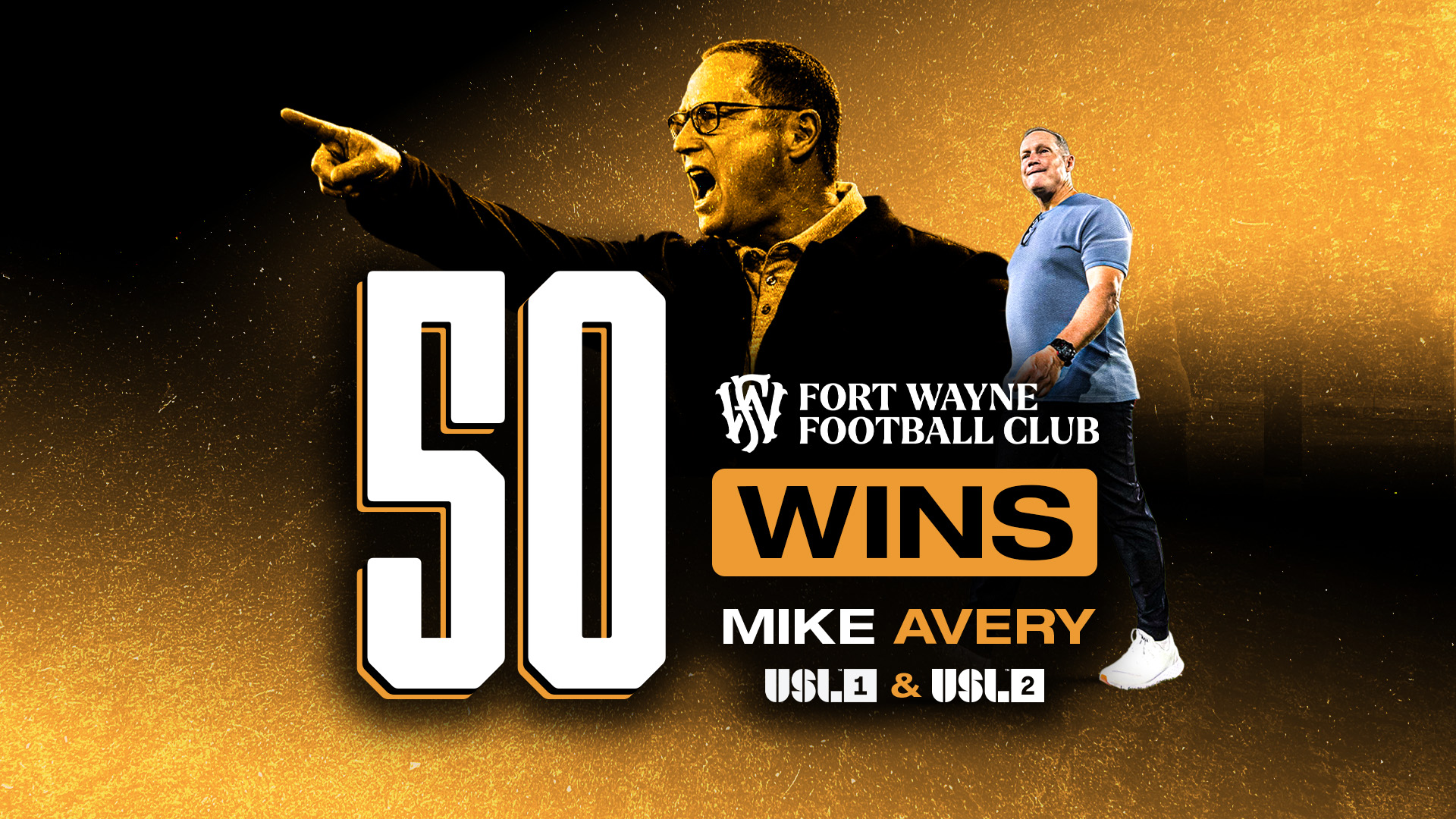 Fort Wayne FC takes big step toward playoff berth in 1st pro season, as Mike Avery gets 50th win with club featured image